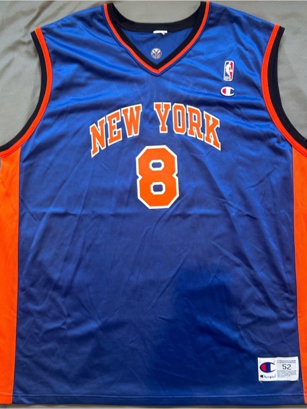 Vintage Champion / NBA / New York Knicks / Sprewell Jersey (GREAT CONDITION)